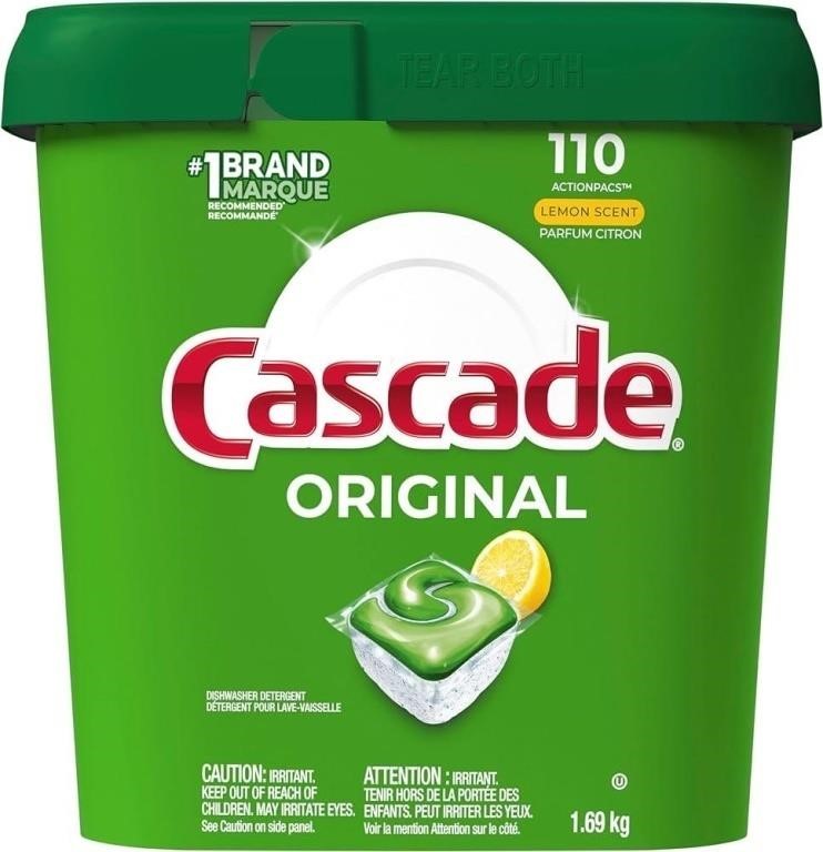 CASCADE 110CT Dishwasher Detergent PACS