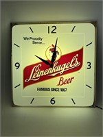 Leinenkugel’s Beer lighted  clock