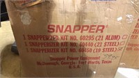 Snapper snapperizer kit 19 inch steel in the box