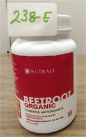 NUTRALI BEETROOT ORGANIC POWERFUL ANTIOXIDANTS 120