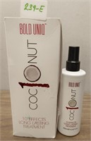 BOLD UNIQ COCONUT HEAT PROTECTION SPRAY FOR HAIR 2