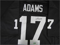 DAVANTE ADAMS SIGNED FOOTBALL JERSEY WITH COA