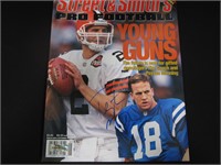 PEYTON MANNING SIGNED MAGAZINE WITH COA