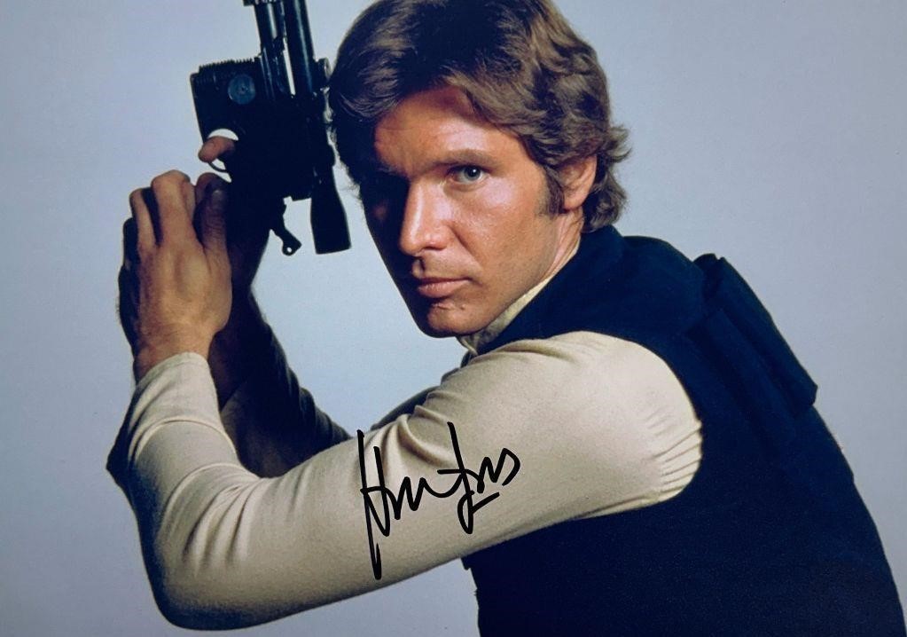 Autograph COA MARVEL Star Wars Disney Model Legend Photo T