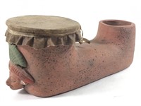 Mexican Clay & Hide Water Drum