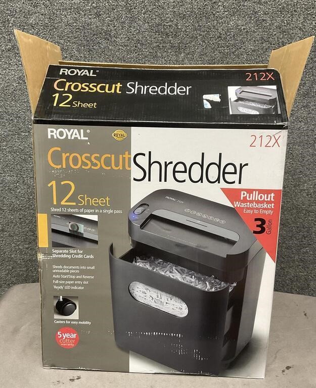 New Paper Shredder