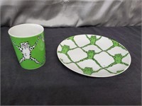 John Simmons Plate and Cup