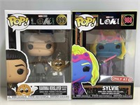 2 Pop figures in box.