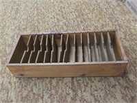 Wood File Box