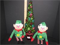 Adorable Elves and Jingle Tree