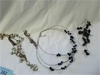 Beaded necklaces