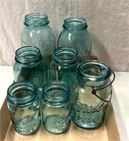 Ball canning jars/blue