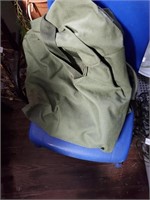Green tote bag,hoster,plus