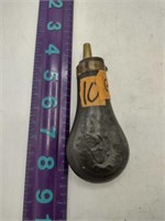 19th Cent. Civil War Era Muzzleloader Powder Flask