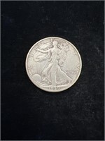 1939 D Walking Liberty Half Dollar