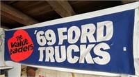 Canvas Early Ford Sign