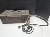 Primitive Tool Box 19"x7"  & Electric Tank Heater