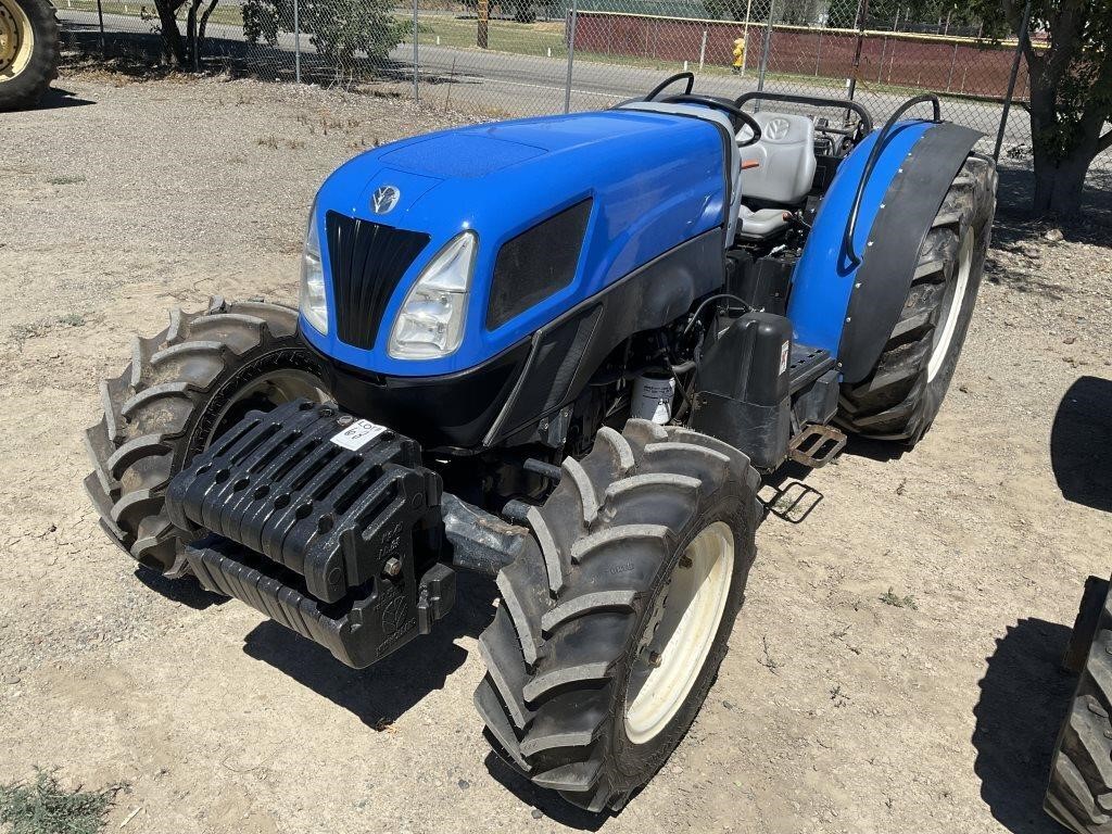 NEW HOLLAND T4050F Tractor, MFWD, Super Steer