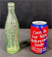 Antique Coca-Cola Green Bottle Hagerstown,