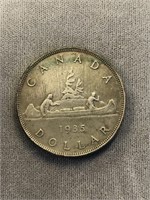1935 CANADA SILVER DOLLAR