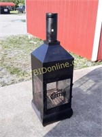 Jose Cuervo Metal Fire Pit with Chimney