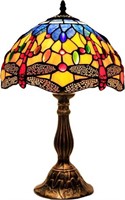 Dragonfly Style Stained Glass Tiffany Lamp