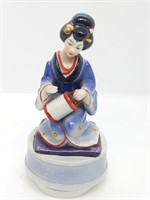 Vintage Unique Maruho Geisha Girl Music Box