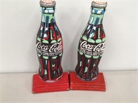 Super Cool Cast Iron Coca-Cola Bookends
