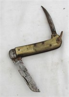 Antique Bone Handle Pocket Knife