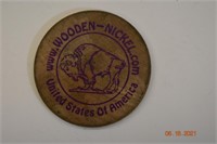 Rock Springs Holliday Inn Wooden Token