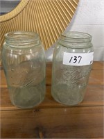 (2) Mason Ball Jars