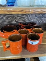 Vintage Frankoma Mugs and Bowls