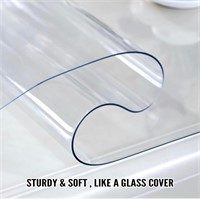 NEW $39 (48"x28") Clear Table Protector