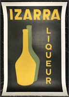 Izzarra Liqueur Spanish Advertising Poster