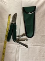 Multi tool and sheath