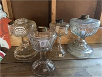 4 Oil Lamps