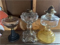 3 Oil Lamps