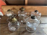 5 Oil Lamps