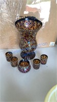 PARTYLIGHT VASE AND CANDLE HOLDERS
