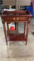 Vintage Bombay Style Side Table 23" Wide X 31" Hig