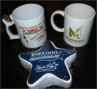 Potawatomi Casino Mugs & North Star Napkins+