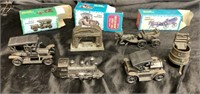 DIE CAST MINIATURES LOT / 6 PCS