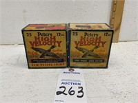 Box of Vintage Peters High Velocity