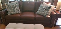 Smith Brothers Leather sofa