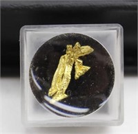 Rare Brilliant Leaf Gold Crystalline Specimen