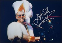 Autograph COA Elton John Photo