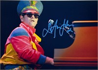 Autograph COA Elton John Photo