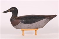 Bluebill Drake Duck Decoy by Unknown Carver,