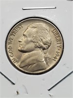 BU 1941-D Jefferson Nickel