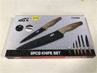 QQX 6PC KNIFE SET